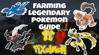 How I Farm LEGENDARY Pokemon Revealed  Pixelmon Reforged 731 [upl. by Alyel]