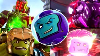 LEGO Marvel Super Heroes 2  All Bosses [upl. by Monro]