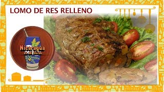 Lomo de Res Relleno  María Esther López [upl. by Assener]