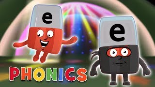 Phonics  Silent E  Learn to Read  Alphablocks [upl. by Luing]