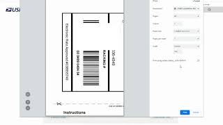 How To Print USPS com Labels to 4x6 Labels [upl. by Llorrad923]