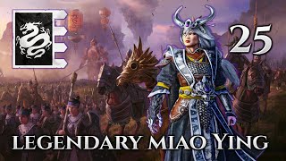 Legendary Miao Ying 25  Immortal Empires  Total War Warhammer 3 [upl. by Ynaffets]