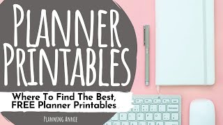 Free Planner Printables [upl. by Octavla]