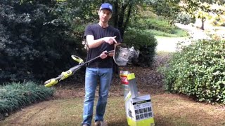 RYOBI EXPANDIT Cultivator Review [upl. by Eitirahc206]