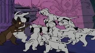 101 Dalmatians Tibbs attempts to rescue the puppies 1 part HD [upl. by Cimah]