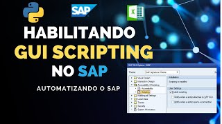 02  Habilitando o Gui Scripting do SAP  Como automatizar o SAP [upl. by Ohl185]