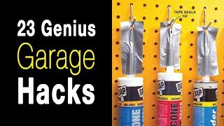 23 Garage Storage amp Organization Hacks [upl. by Yenitsed781]