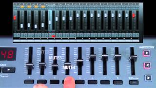 Novation  Launchkey Controlling Cubase [upl. by Esilahc]