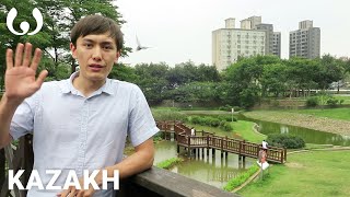 WIKITONGUES Yernur speaking Kazakh [upl. by Martell]