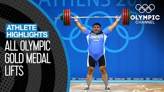 All Hossein Rezazadehs 🇮🇷 Weightlifting Olympic Medal Lifts  Athlete Highlights [upl. by Hendrickson]