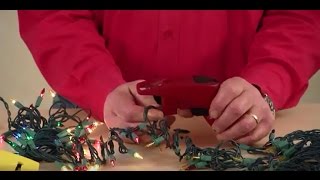 How To Repair Christmas Lights  Ace Hardware [upl. by Aicad481]