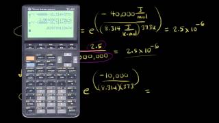 The Arrhenius equation  Kinetics  AP Chemistry  Khan Academy [upl. by Donn]