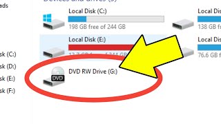 Dvd Drive Not Showing In Windows 10  Cd Drive Not Showing In My Computer [upl. by Nyltyak]