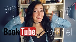 HOW TO START A BOOKTUBE CHANNEL  BOOKTUBING 101 [upl. by Pouncey]