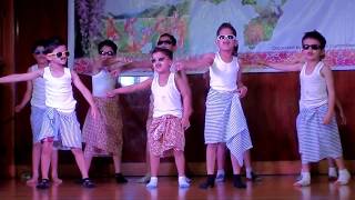 Kids Lungi Dance Melbourne Bihu 2016 [upl. by Deerdre599]