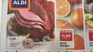 169 per lb Appleton Farms SpiralSliced Half Ham at ALDI [upl. by Tonie]