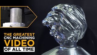 Machining TITANS Titanium Lion [upl. by Alver]