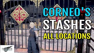 Corneos Stash ALL 3 locations Corneos Secret Stash Side Quest FF7 Remake [upl. by Nivre]