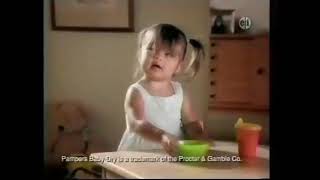 Pampers Baby Dry commercial  Pancake 2000s [upl. by Laeahcim]