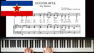 National Anthem of Yugoslavia Hej Slaveni [upl. by Derk367]