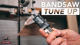 Bandsaw Tune Up Setup and Maintenance [upl. by Lemahs625]