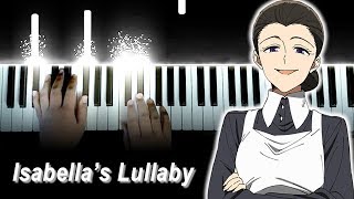 Yakusoku no Neverland Episode 12 Finale OST  Main Theme  quotIsabella’s Lullabyquot Piano [upl. by Comethuauc338]