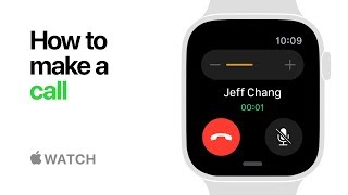 Apple Watch Series 4 — How to Make a Call — Apple [upl. by Milissent]