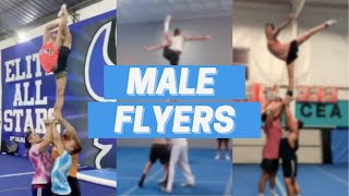 Amazing male cheerleading flyers Compilation [upl. by Eelytsirk]