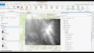 Delineating Drainage Basins in ArcGIS Pro [upl. by Naicad323]